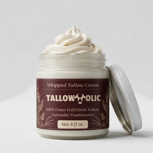 Whipped Tallow Cream - Lavender Frankincense