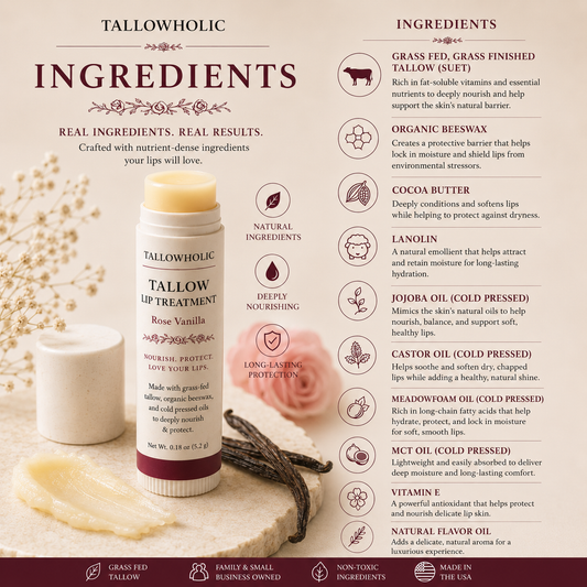 Tallow Lip Balm Treatment